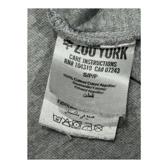 Zoo York Shirt Mens Small Gray Empire State Statue Liberty Graphic Tee NYC Skate - Picture 7 of 8